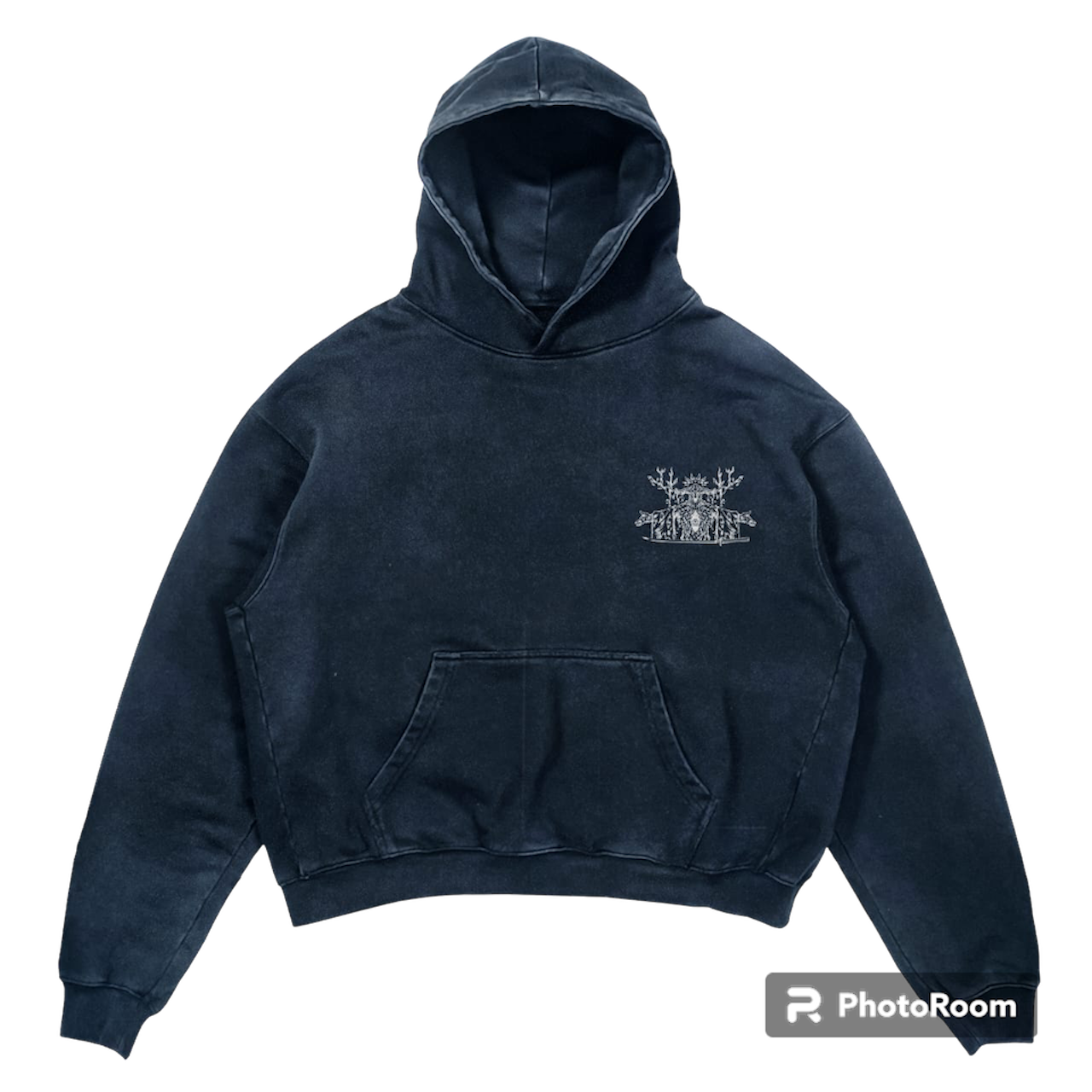 Aki Hayakawa Hoodie Navy