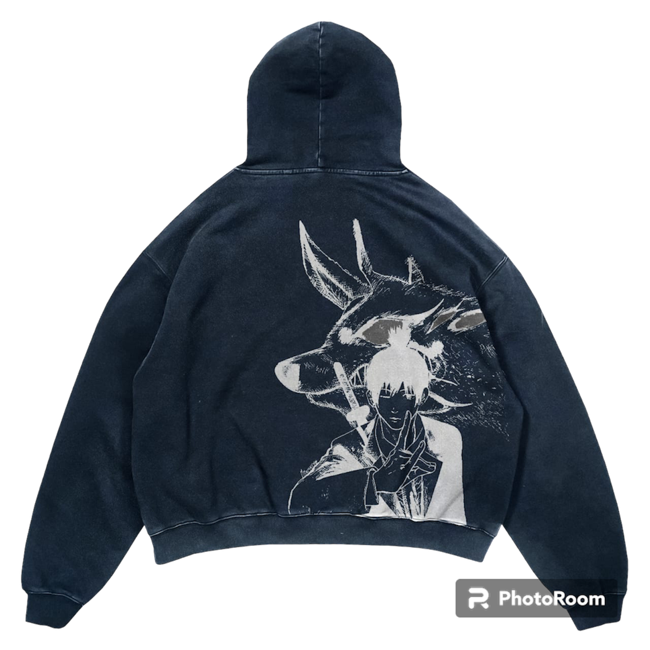 Aki Hayakawa Hoodie Navy