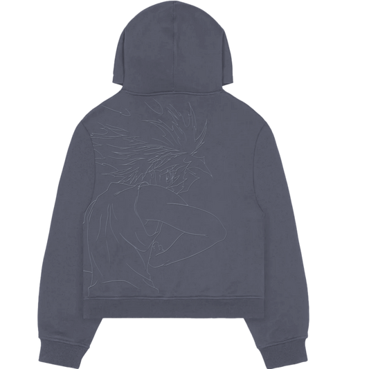 Killua Zoldyck Grey Hoodie (PRE-ORDER)