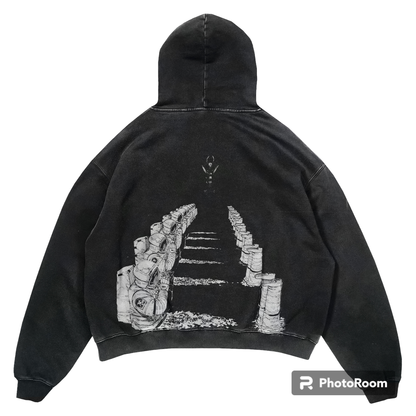Darkness Devil Hoodie Black